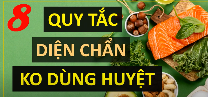 8 quy tắc Diện Chẩn không cần nhớ huyệt 