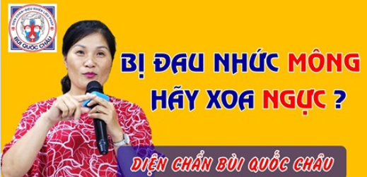 Nhức MÔNG làm đồng ứng ở NGỰC?