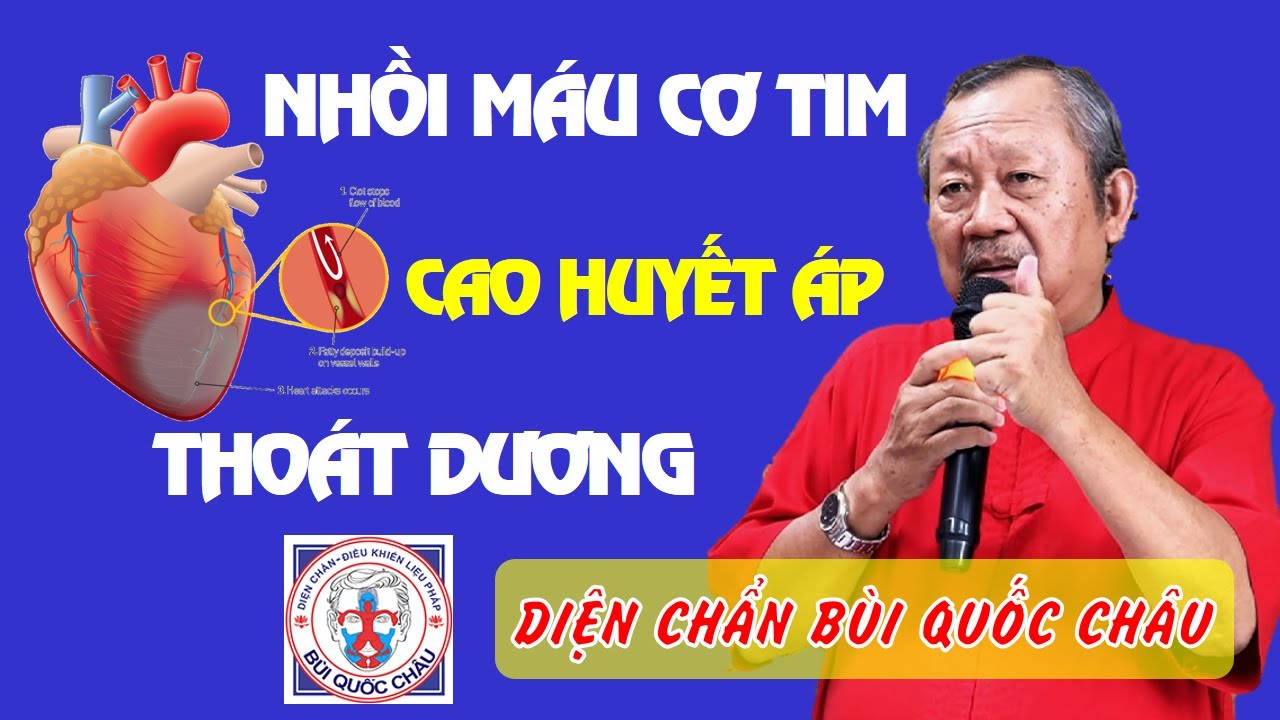 NHỒI MÁU CƠ TIM - HUYẾT ÁP CAO - THOÁT DƯƠNG